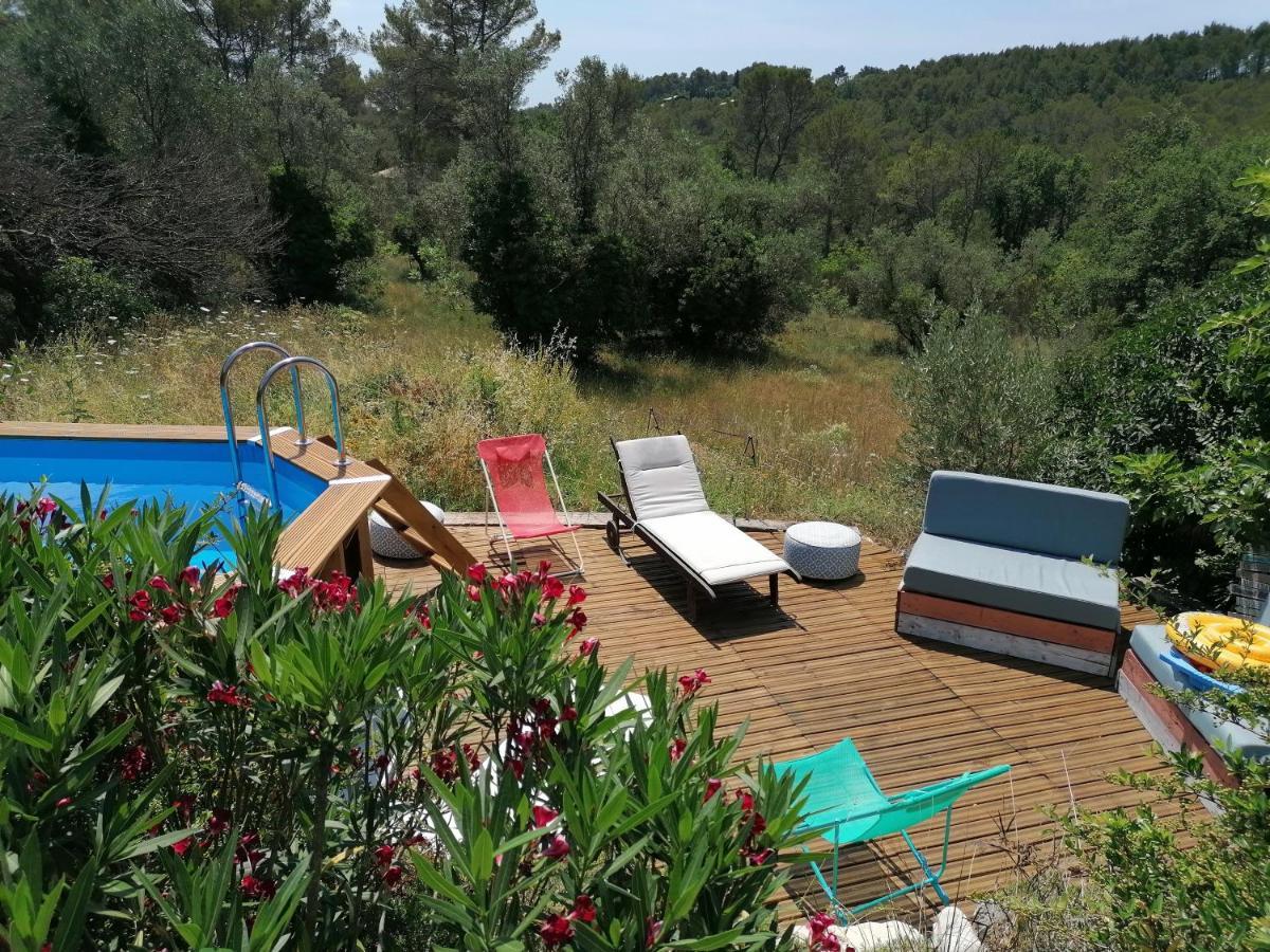 Bastide Provencale Les Muriers D'Engaspaty Seillans Esterno foto